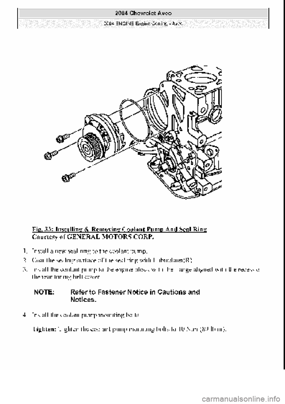 CHEVROLET AVEO 2002 Service Repair Manual CHEVROLET AVEO 2002 Service Repair Manual