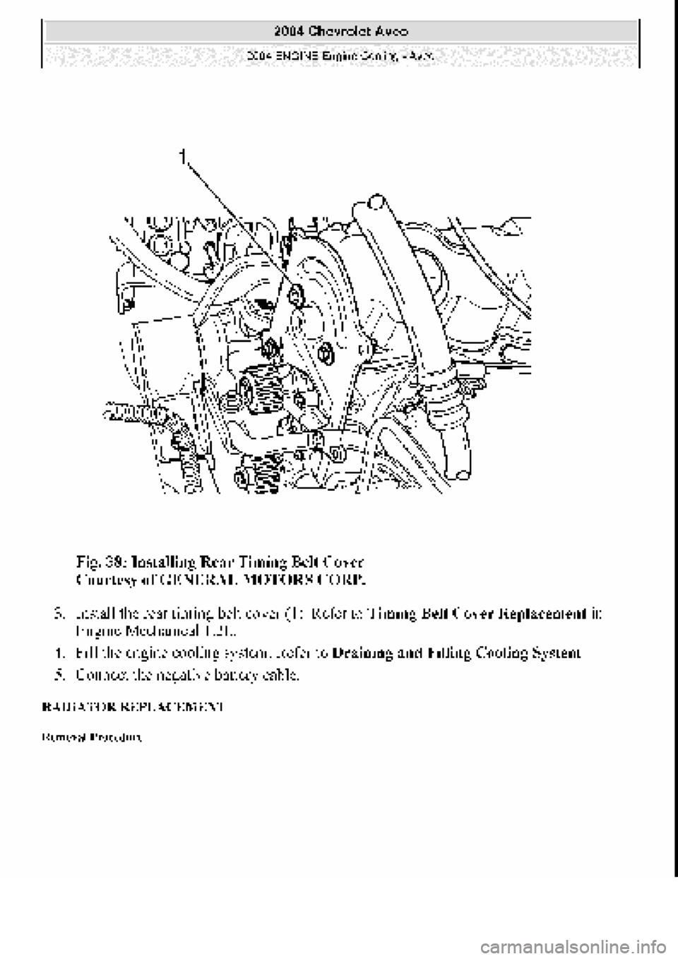 CHEVROLET AVEO 2002 Service Repair Manual CHEVROLET AVEO 2002 Service Repair Manual