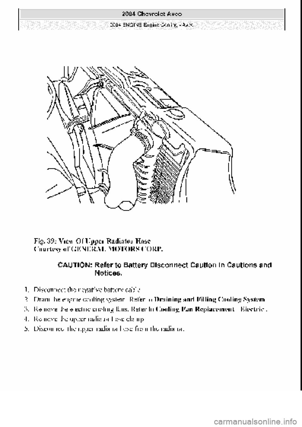 CHEVROLET AVEO 2002 Service Repair Manual CHEVROLET AVEO 2002 Service Repair Manual