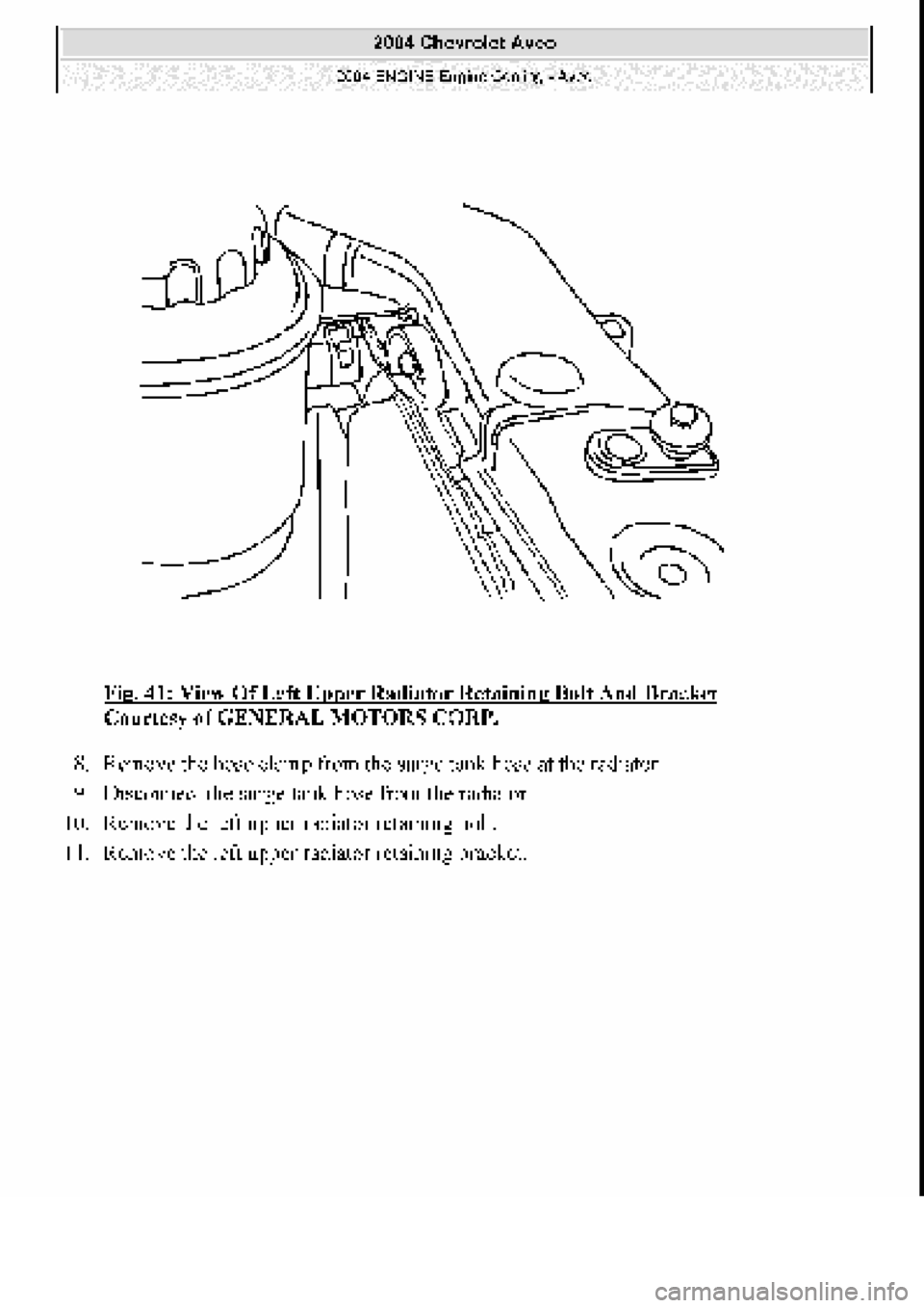 CHEVROLET AVEO 2002 Service Repair Manual CHEVROLET AVEO 2002 Service Repair Manual
