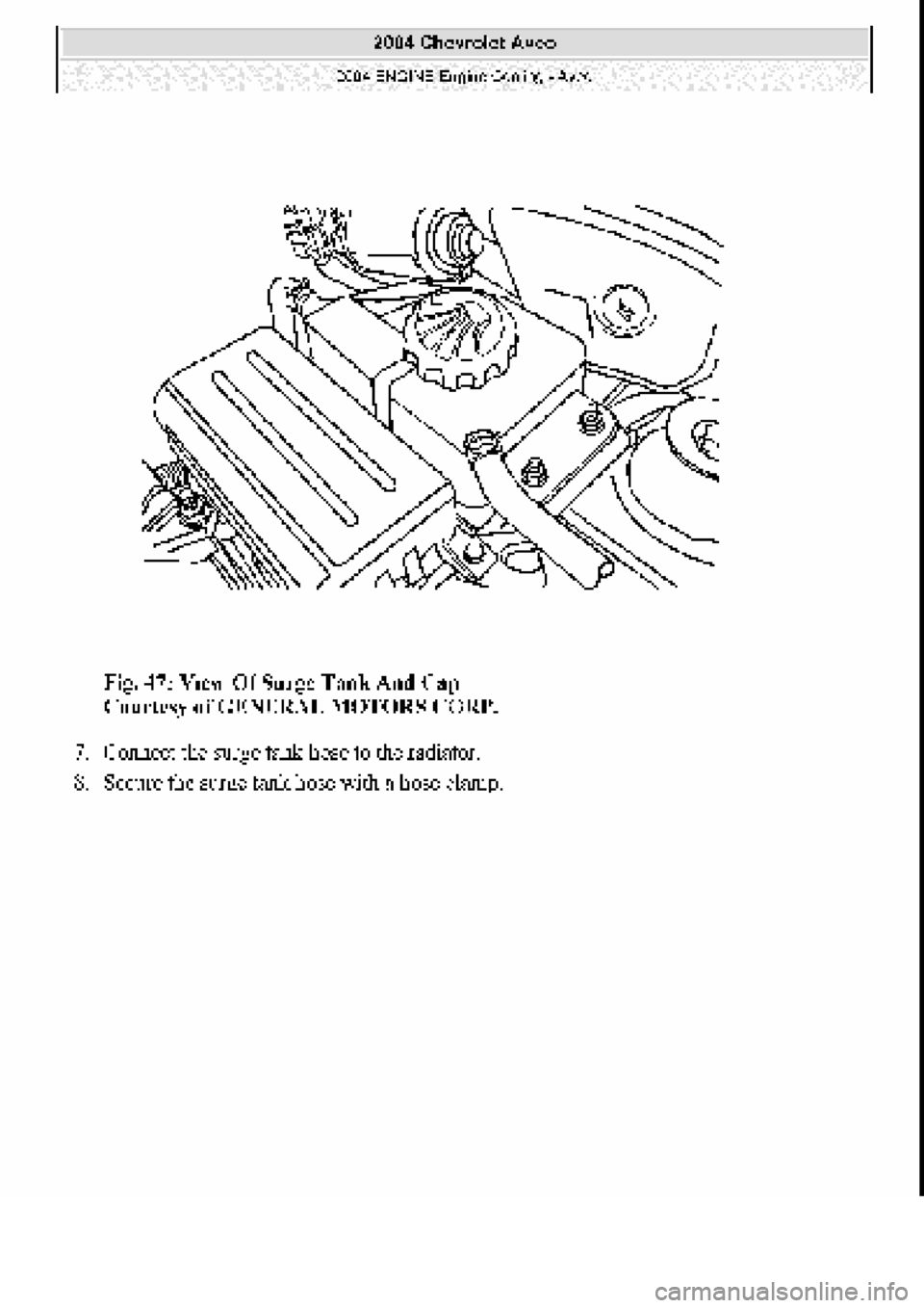 CHEVROLET AVEO 2002 Service Repair Manual CHEVROLET AVEO 2002 Service Repair Manual