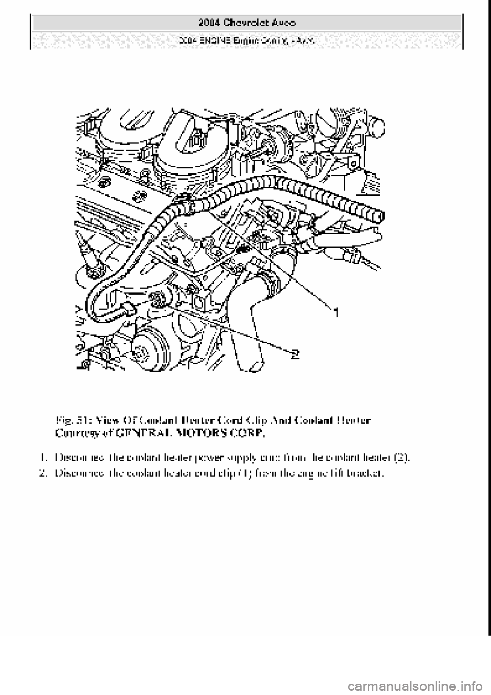 CHEVROLET AVEO 2002 Service Repair Manual CHEVROLET AVEO 2002 Service Repair Manual