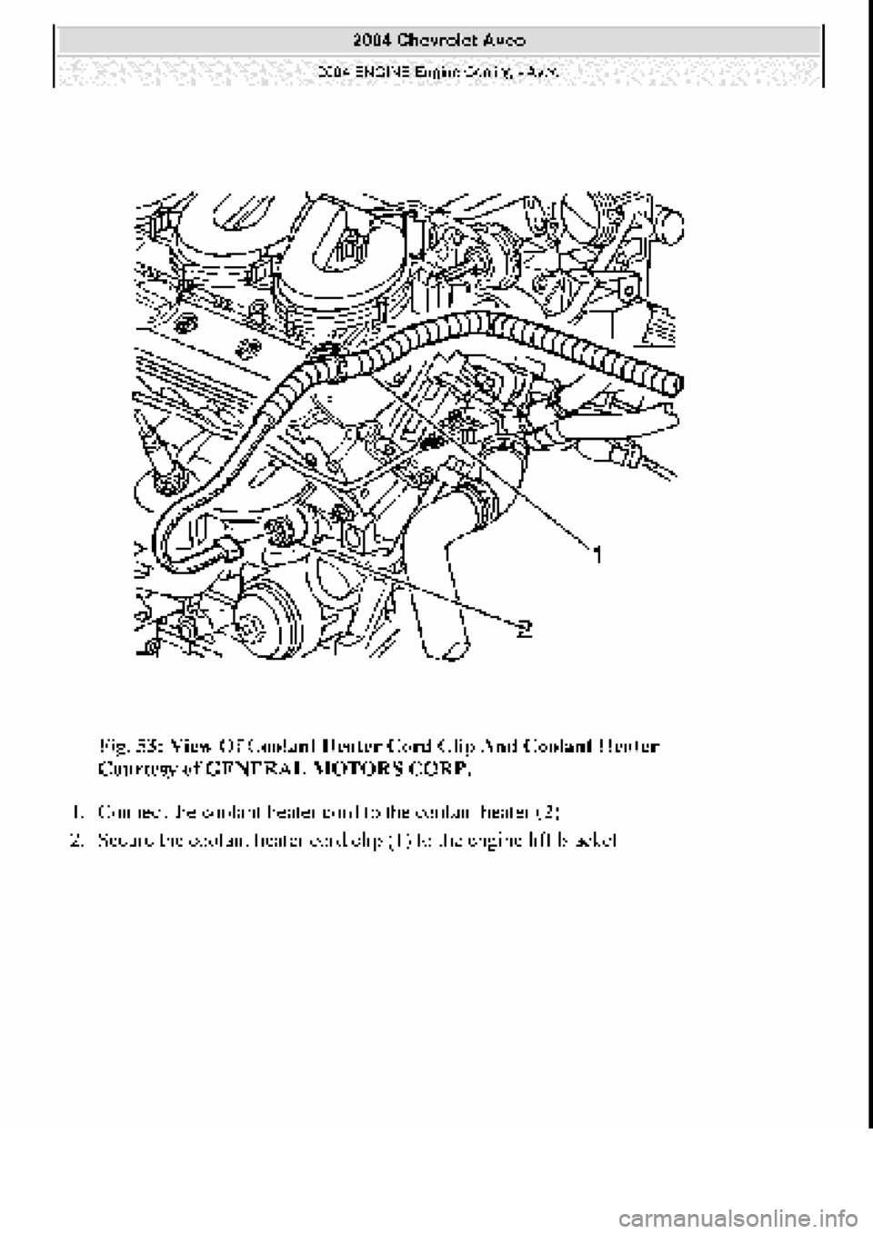 CHEVROLET AVEO 2002 Service Repair Manual CHEVROLET AVEO 2002 Service Repair Manual