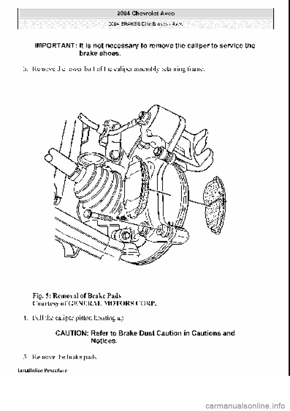 CHEVROLET AVEO 2002 Service Repair Manual CHEVROLET AVEO 2002 Service Repair Manual