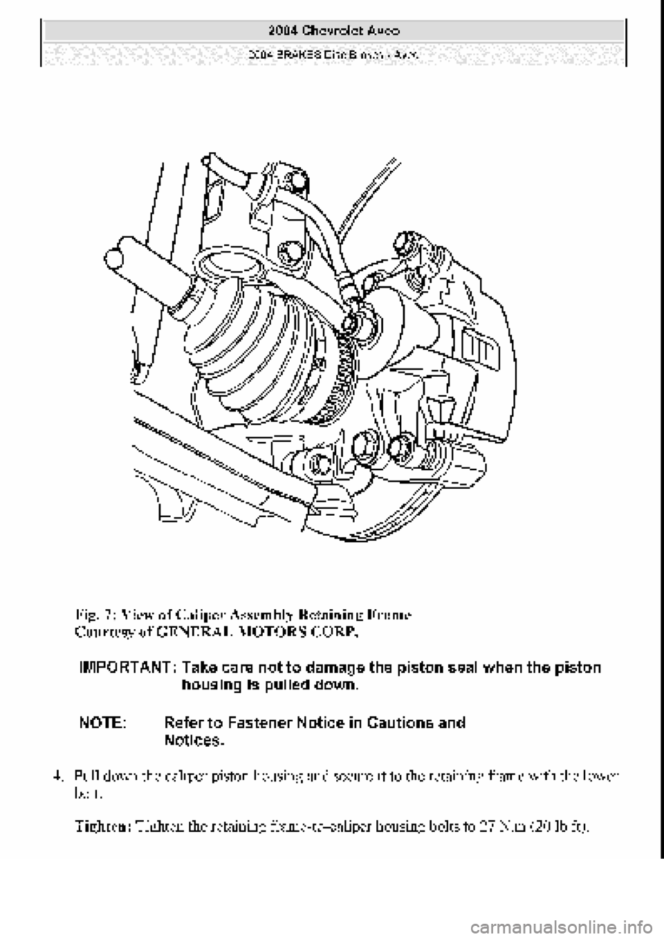 CHEVROLET AVEO 2002 Service Repair Manual CHEVROLET AVEO 2002 Service Repair Manual