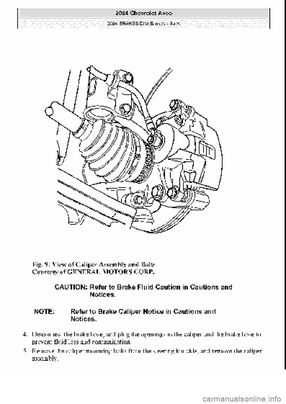 CHEVROLET AVEO 2002 Service Repair Manual CHEVROLET AVEO 2002 Service Repair Manual