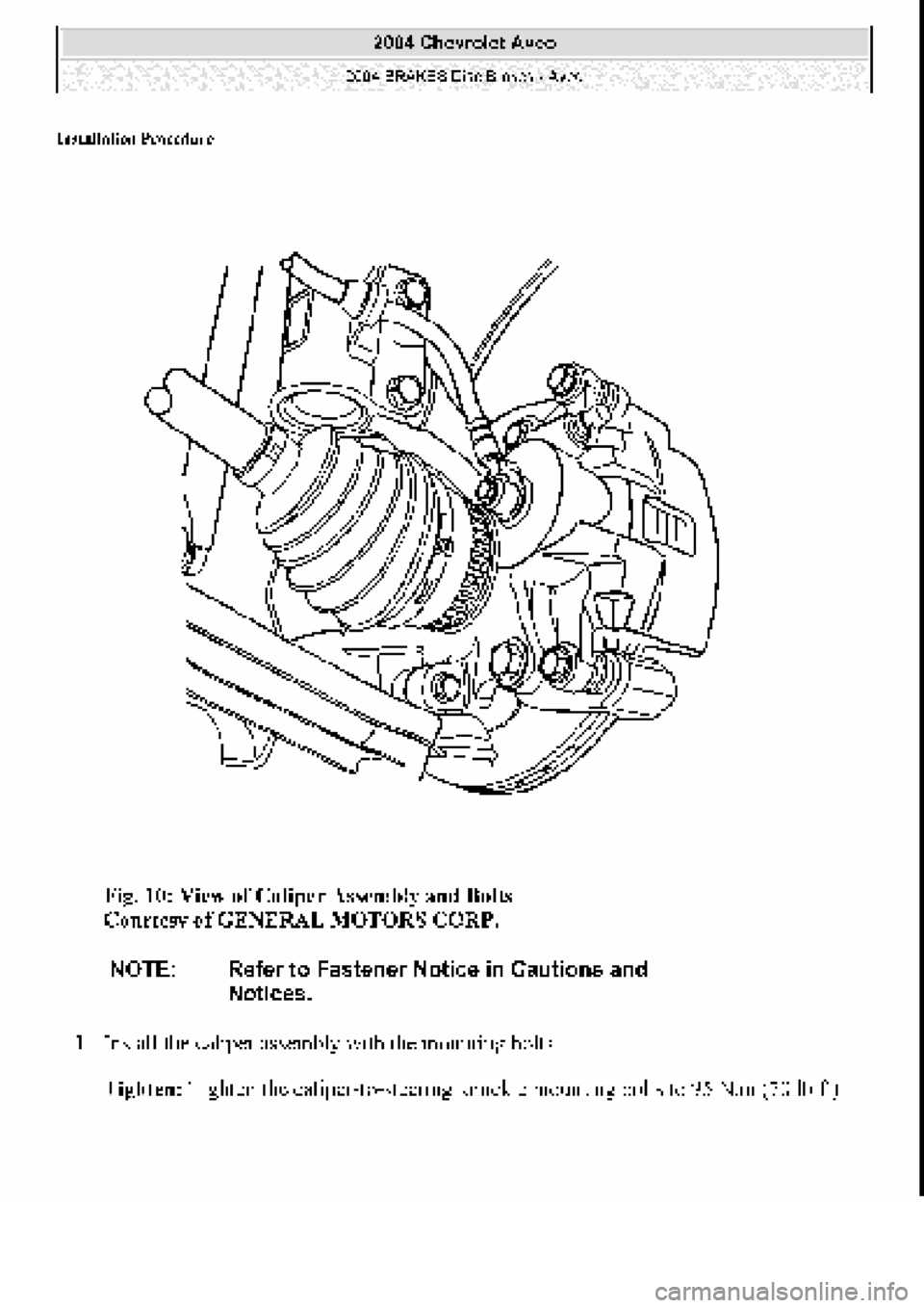 CHEVROLET AVEO 2002 Service Repair Manual CHEVROLET AVEO 2002 Service Repair Manual