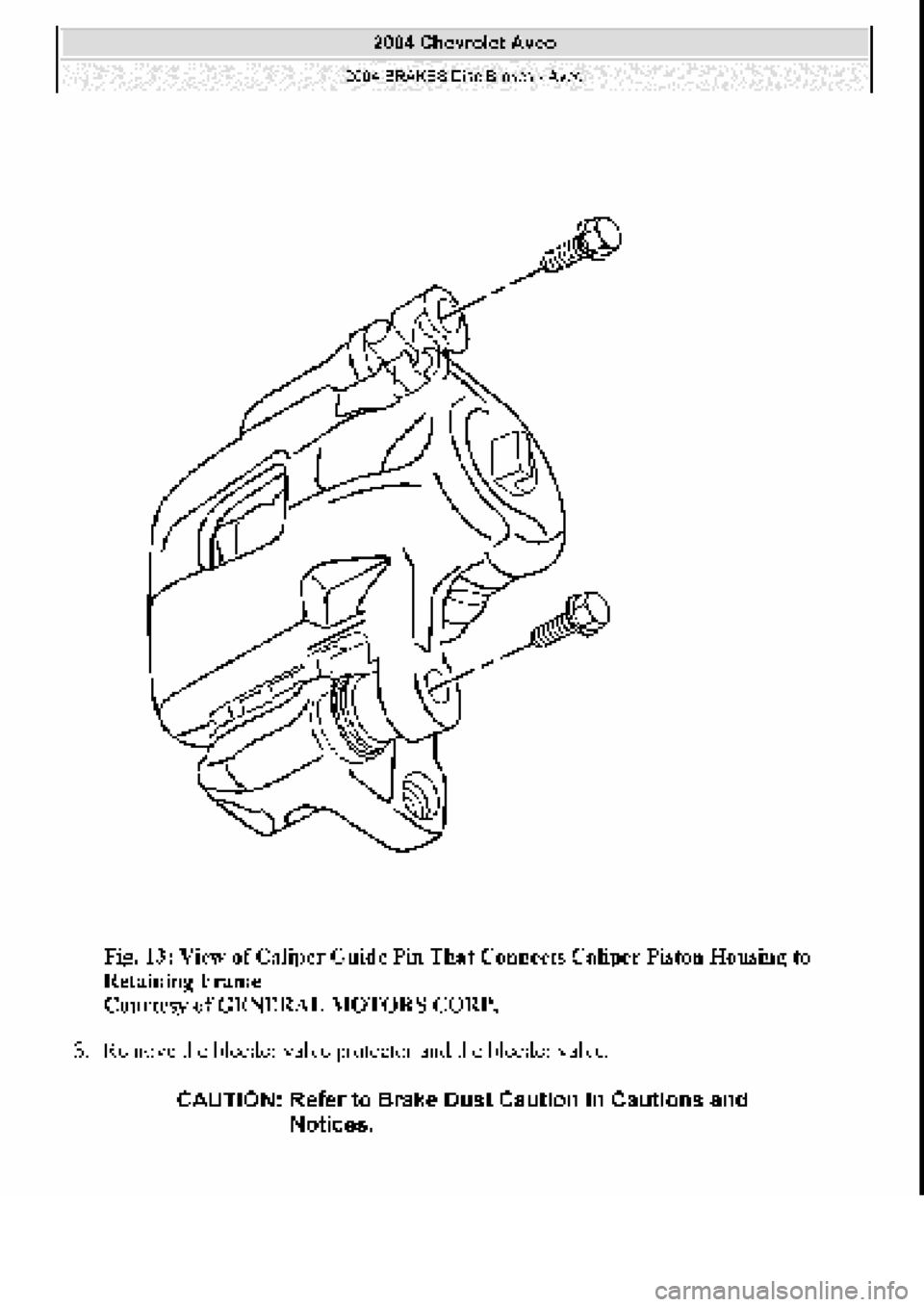 CHEVROLET AVEO 2002 Service Repair Manual CHEVROLET AVEO 2002 Service Repair Manual