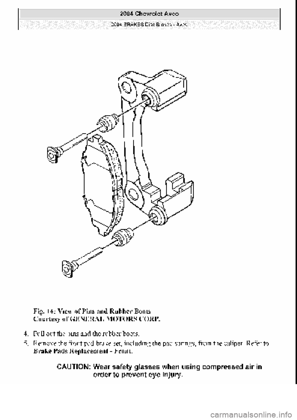 CHEVROLET AVEO 2002 Service Repair Manual CHEVROLET AVEO 2002 Service Repair Manual