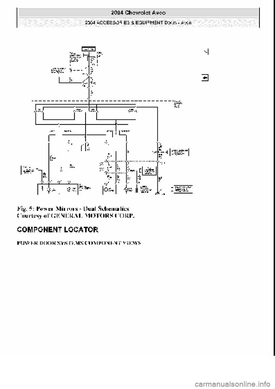CHEVROLET AVEO 2002 Service Repair Manual CHEVROLET AVEO 2002 Service Repair Manual