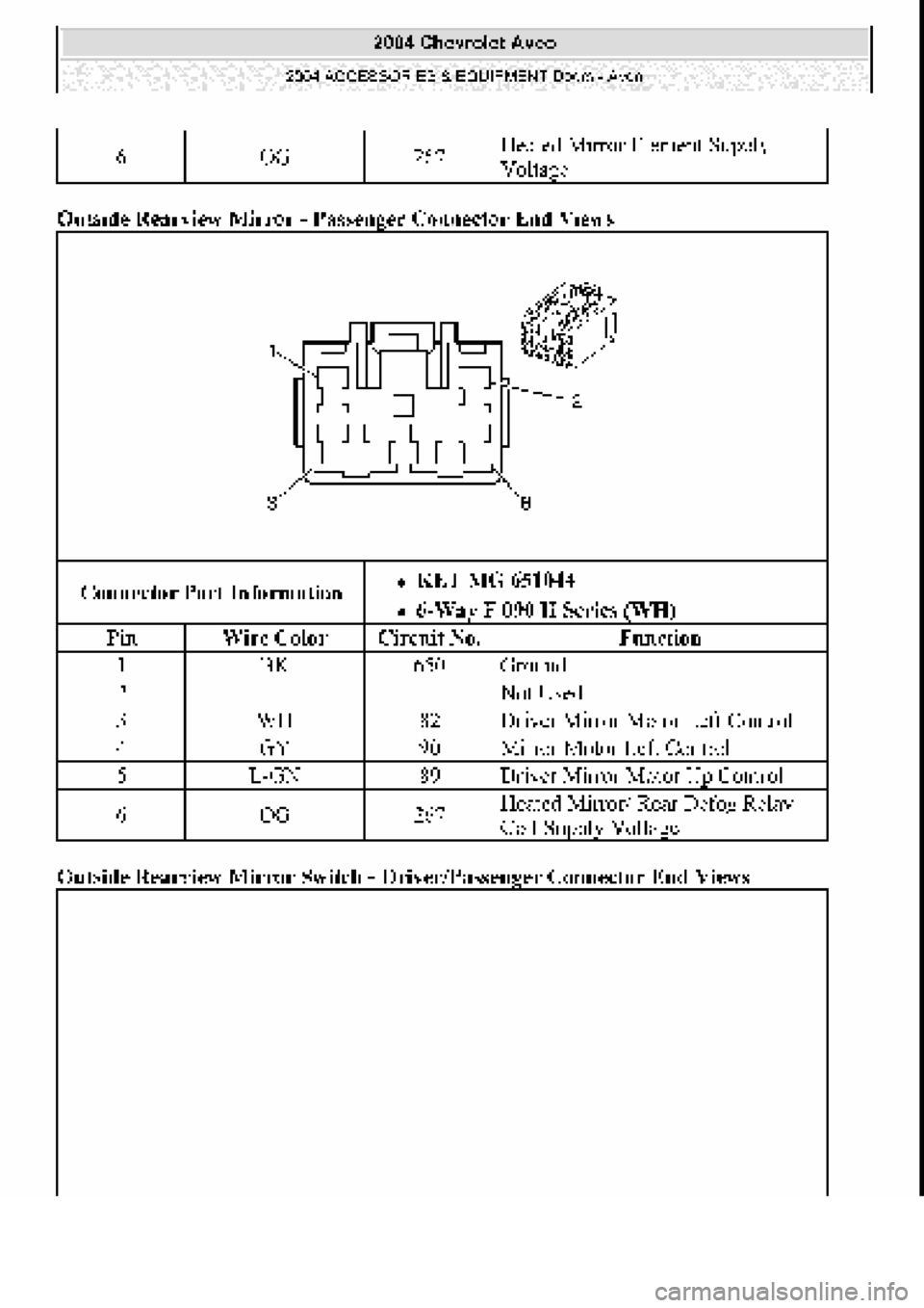 CHEVROLET AVEO 2002 Service Repair Manual CHEVROLET AVEO 2002 Service Repair Manual