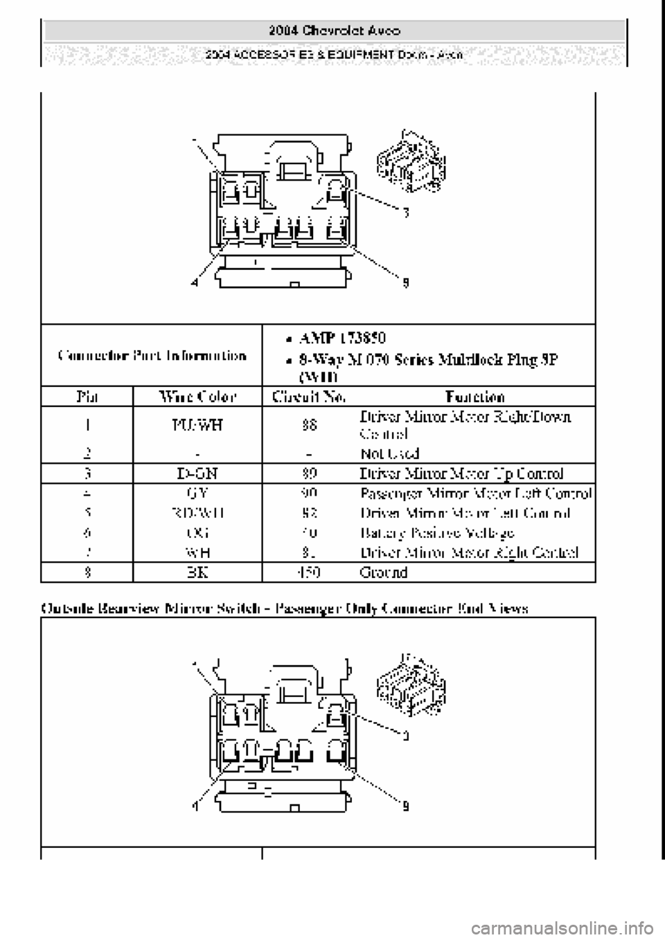 CHEVROLET AVEO 2002 Service Repair Manual CHEVROLET AVEO 2002 Service Repair Manual