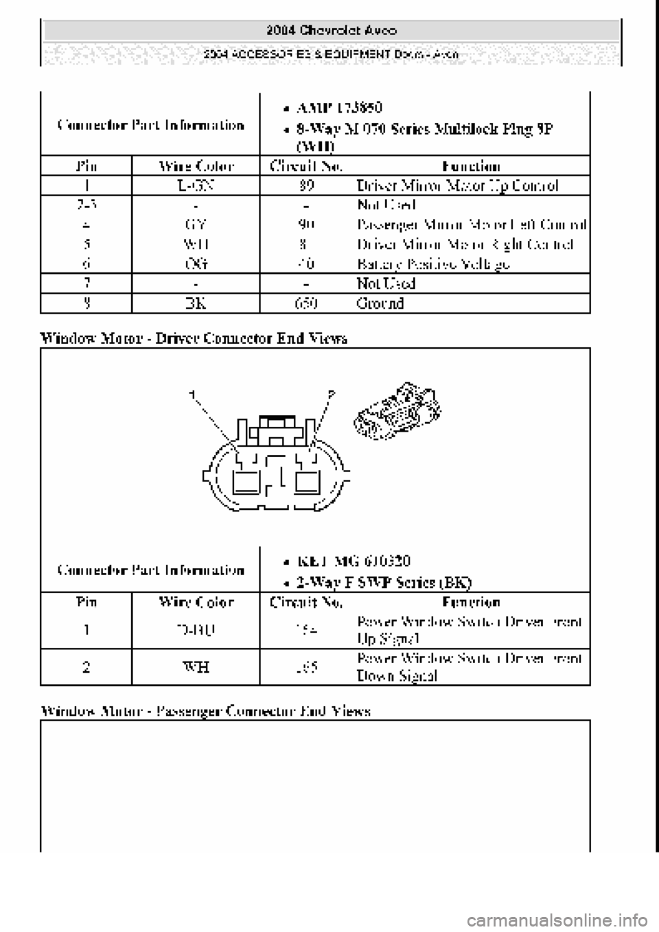 CHEVROLET AVEO 2002 Service Repair Manual CHEVROLET AVEO 2002 Service Repair Manual