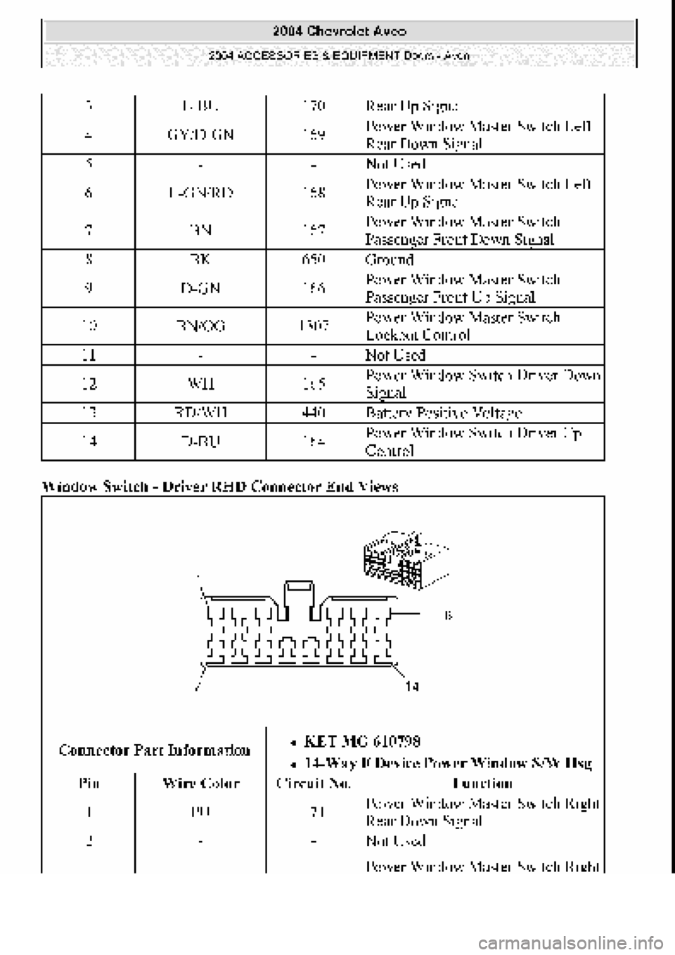 CHEVROLET AVEO 2002 Service Repair Manual CHEVROLET AVEO 2002 Service Repair Manual
