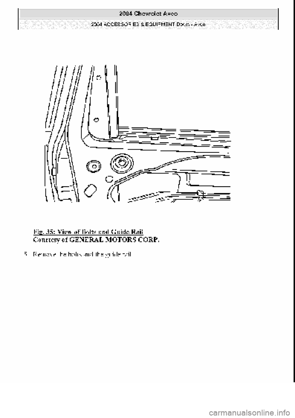 CHEVROLET AVEO 2002  Service Repair Manual 