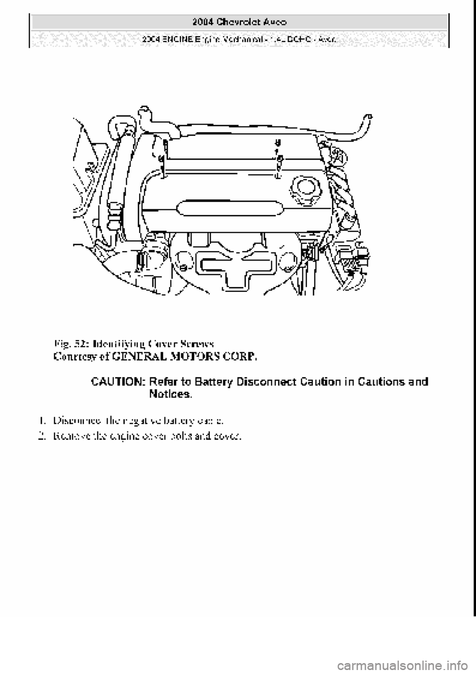 CHEVROLET AVEO 2002 Service Repair Manual CHEVROLET AVEO 2002 Service Repair Manual