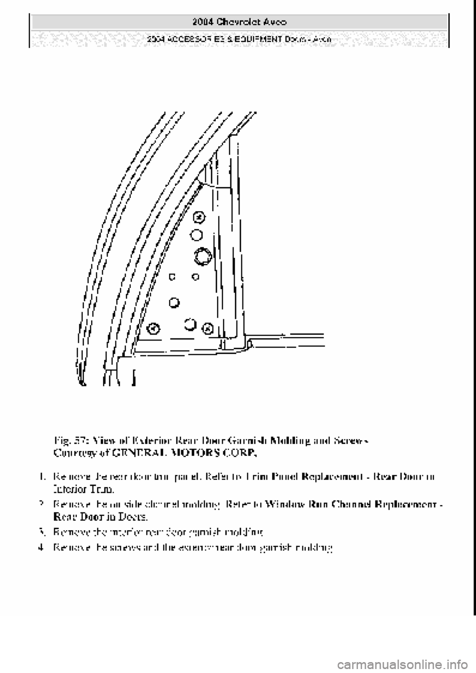 CHEVROLET AVEO 2002 Service Repair Manual CHEVROLET AVEO 2002 Service Repair Manual