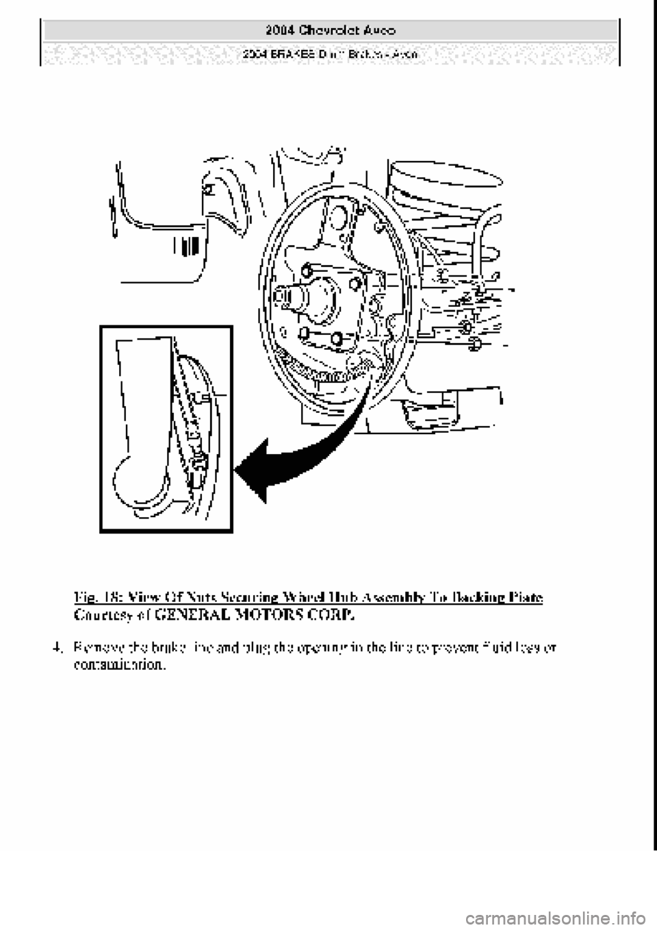 CHEVROLET AVEO 2002  Service Repair Manual 