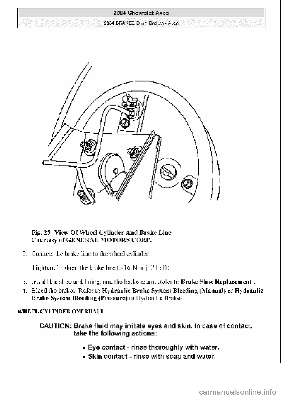 CHEVROLET AVEO 2002 Service Repair Manual CHEVROLET AVEO 2002 Service Repair Manual