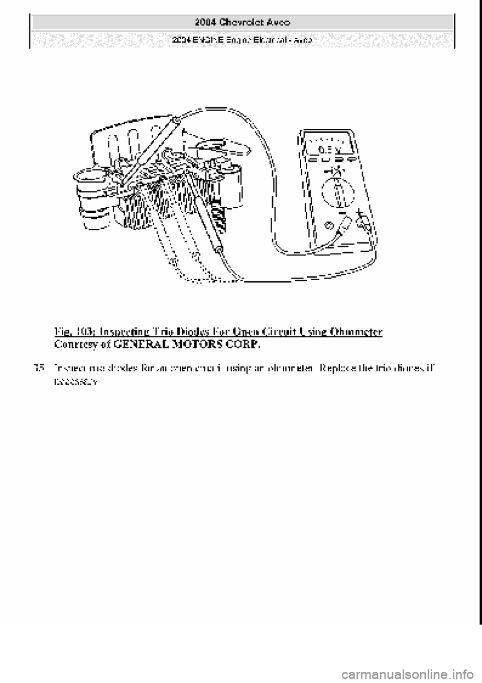 CHEVROLET AVEO 2002 Service Repair Manual CHEVROLET AVEO 2002 Service Repair Manual