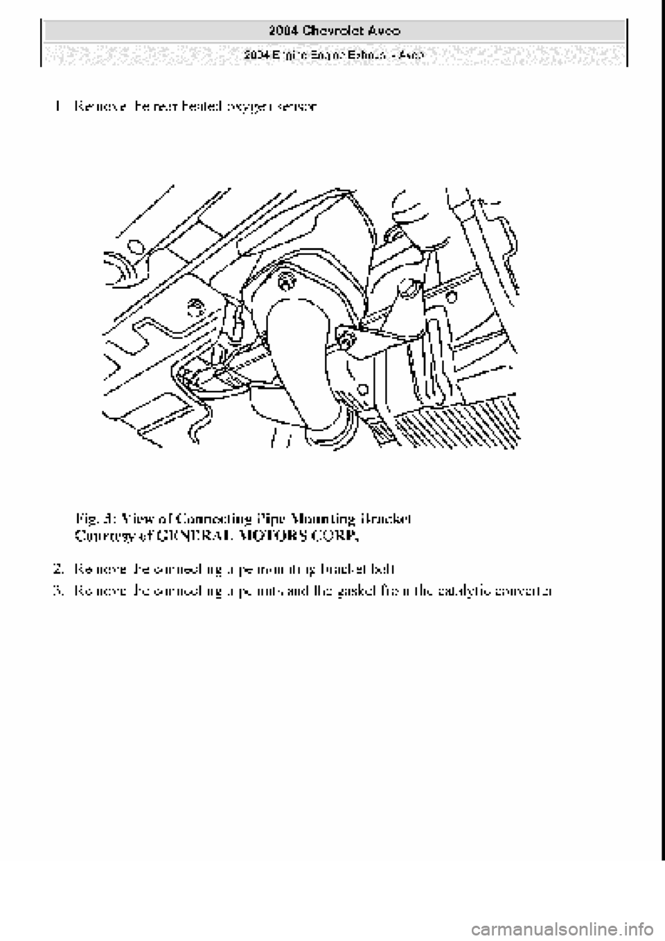CHEVROLET AVEO 2002 Service Repair Manual CHEVROLET AVEO 2002 Service Repair Manual
