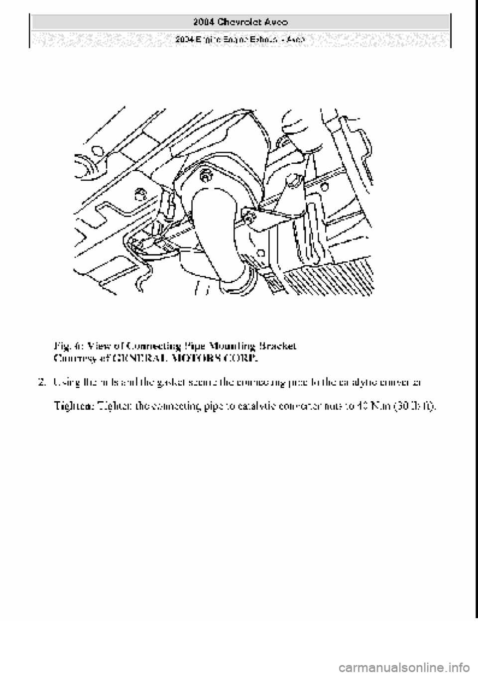 CHEVROLET AVEO 2002 Service Repair Manual CHEVROLET AVEO 2002 Service Repair Manual