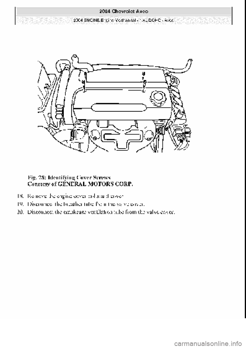 CHEVROLET AVEO 2002 Service Repair Manual CHEVROLET AVEO 2002 Service Repair Manual