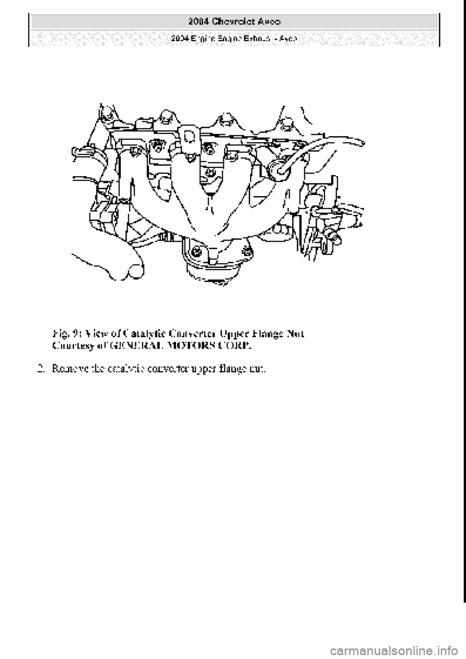 CHEVROLET AVEO 2002 Service Repair Manual CHEVROLET AVEO 2002 Service Repair Manual