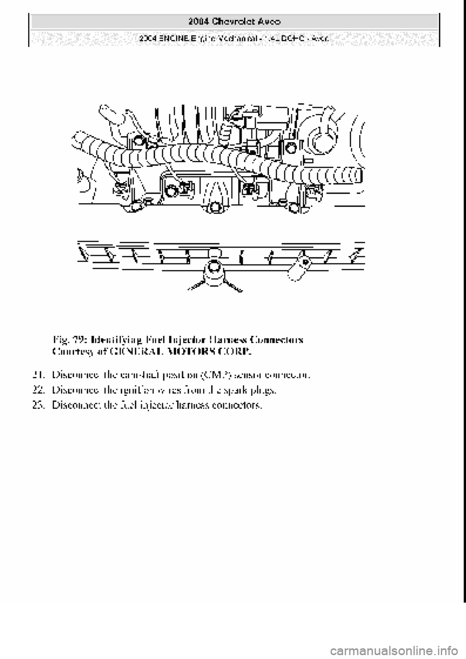 CHEVROLET AVEO 2002 Service Repair Manual CHEVROLET AVEO 2002 Service Repair Manual