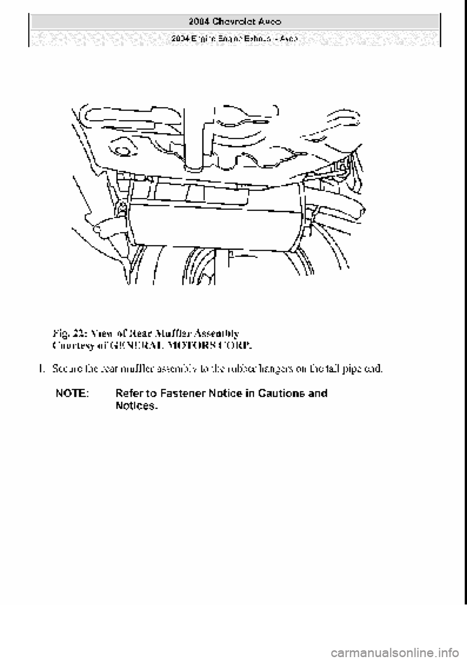 CHEVROLET AVEO 2002 Service Repair Manual CHEVROLET AVEO 2002 Service Repair Manual