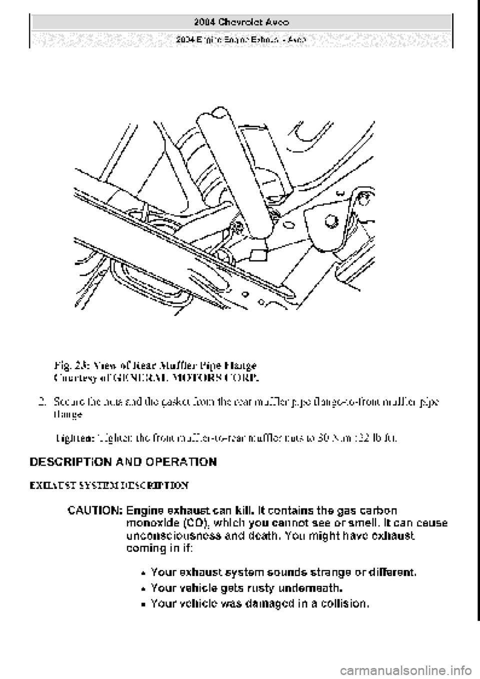 CHEVROLET AVEO 2002 Service Repair Manual CHEVROLET AVEO 2002 Service Repair Manual