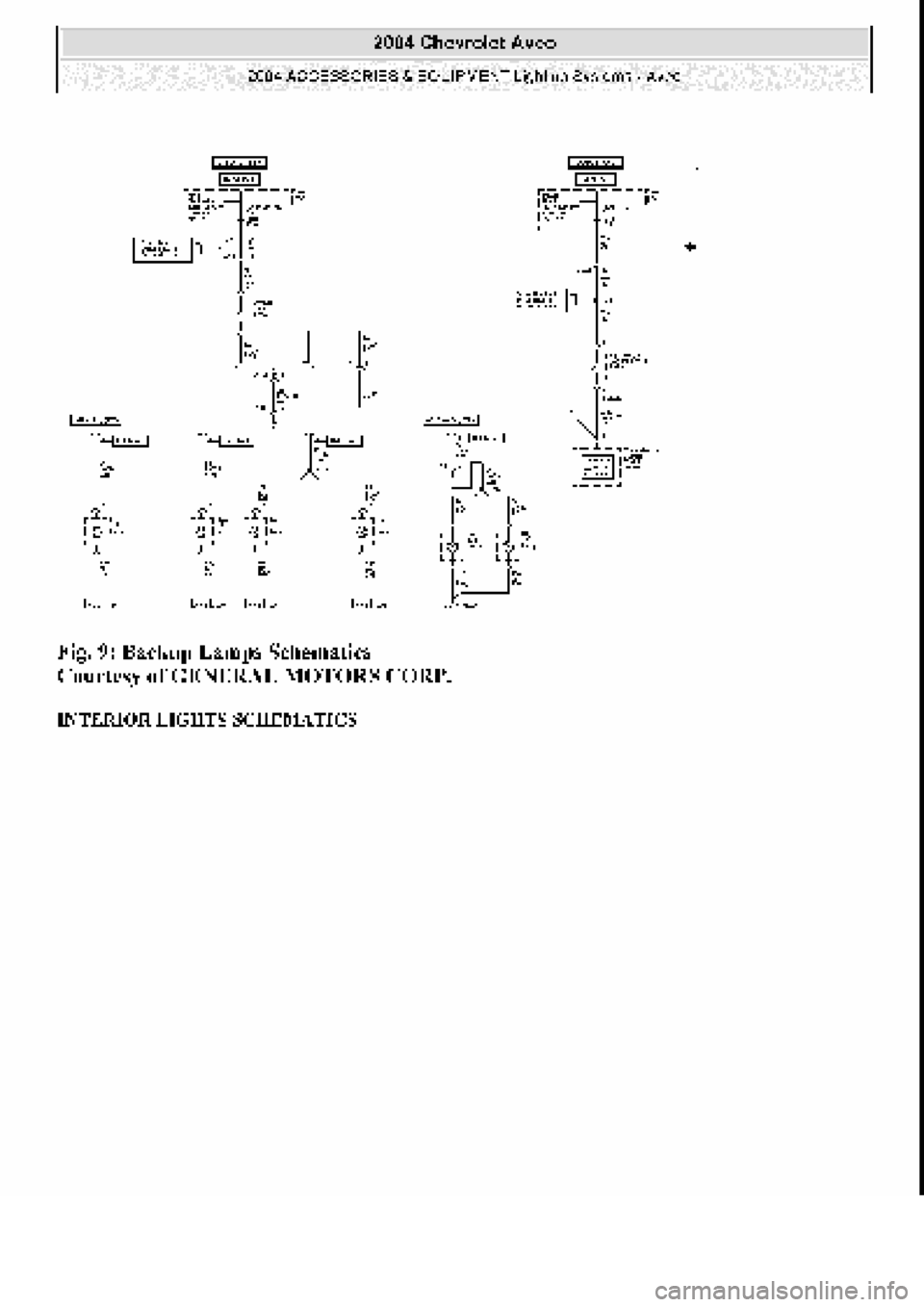 CHEVROLET AVEO 2002  Service Repair Manual 
