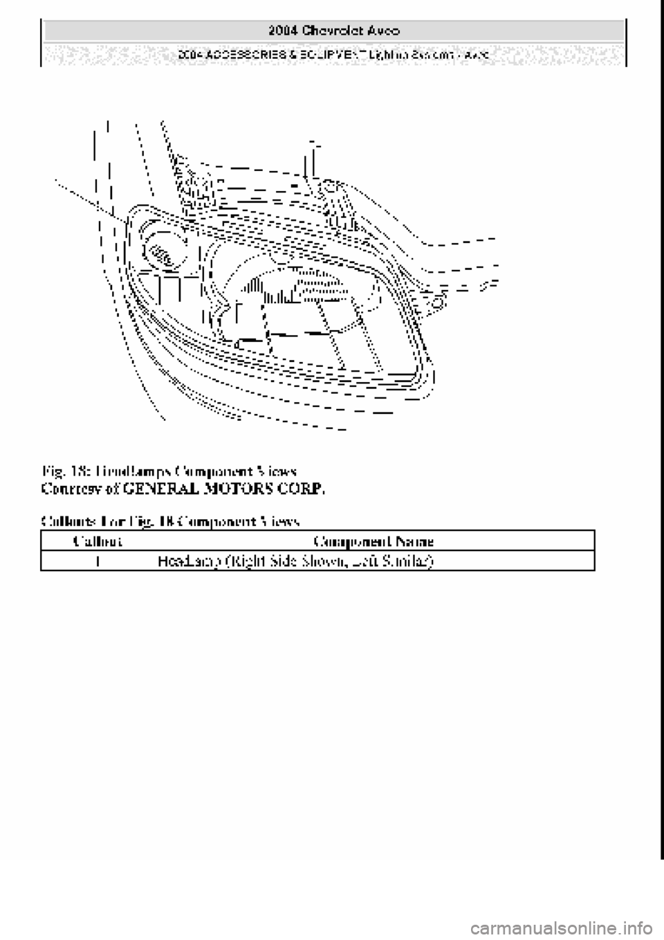 CHEVROLET AVEO 2002 Service Repair Manual CHEVROLET AVEO 2002 Service Repair Manual