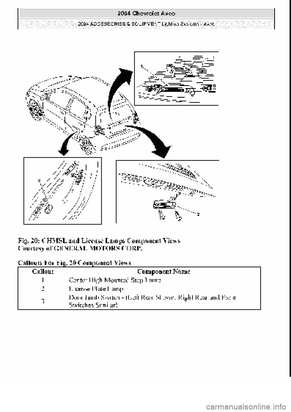CHEVROLET AVEO 2002 Service Repair Manual CHEVROLET AVEO 2002 Service Repair Manual