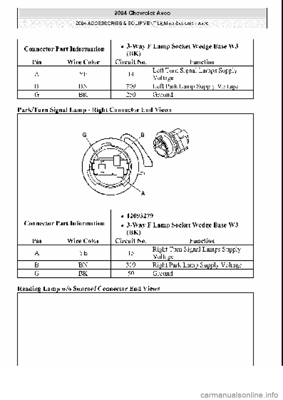CHEVROLET AVEO 2002 Service Repair Manual CHEVROLET AVEO 2002 Service Repair Manual
