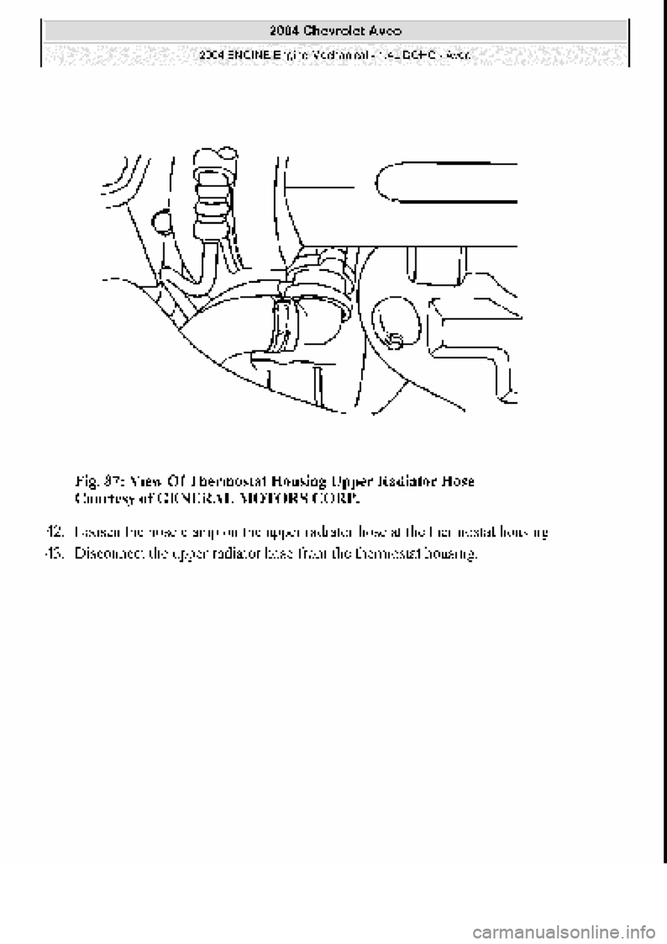 CHEVROLET AVEO 2002 Service Repair Manual CHEVROLET AVEO 2002 Service Repair Manual