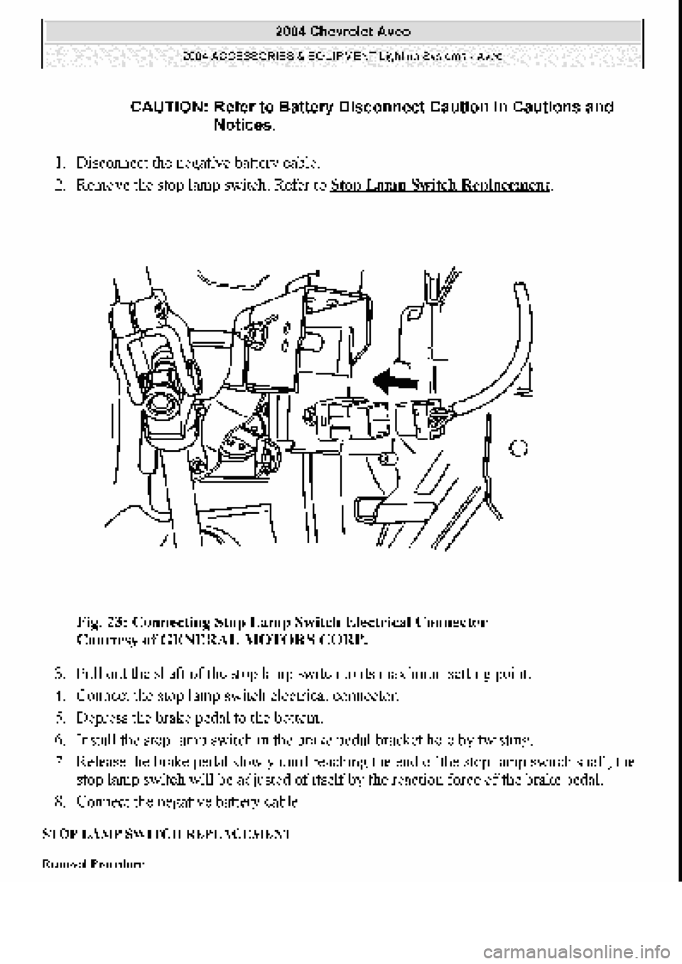 CHEVROLET AVEO 2002 Service Repair Manual CHEVROLET AVEO 2002 Service Repair Manual