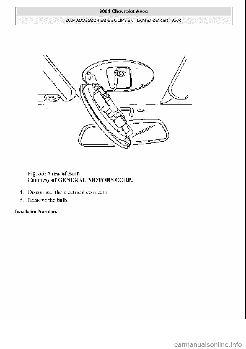 CHEVROLET AVEO 2002 Service Repair Manual CHEVROLET AVEO 2002 Service Repair Manual