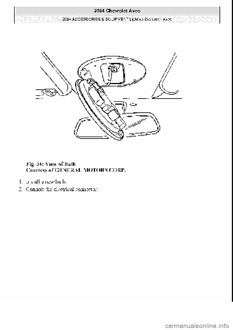 CHEVROLET AVEO 2002 Service Repair Manual CHEVROLET AVEO 2002 Service Repair Manual