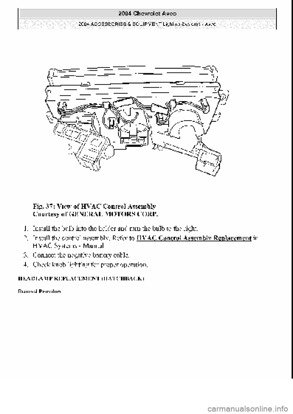 CHEVROLET AVEO 2002 Service Repair Manual CHEVROLET AVEO 2002 Service Repair Manual