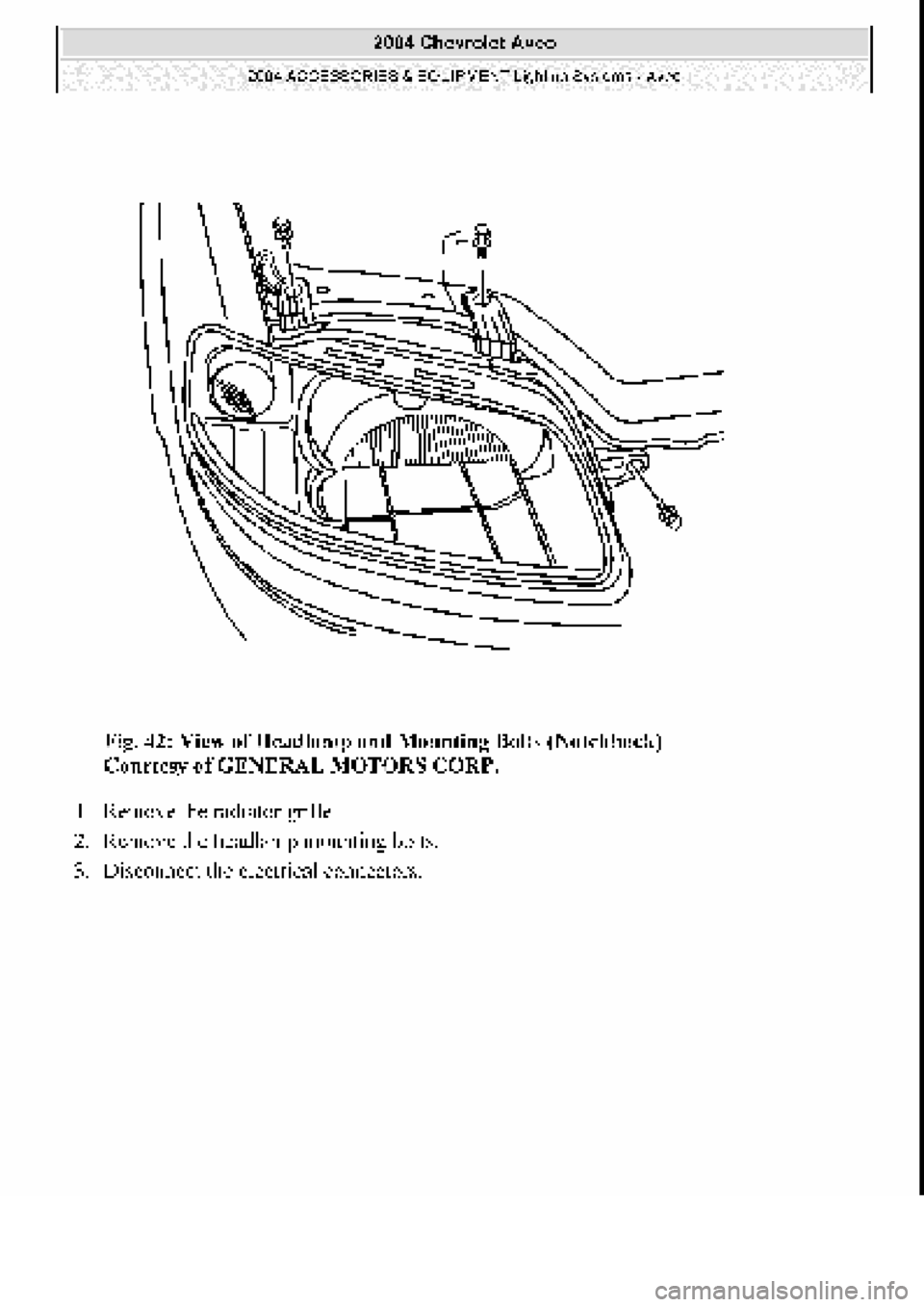 CHEVROLET AVEO 2002 Service Repair Manual CHEVROLET AVEO 2002 Service Repair Manual