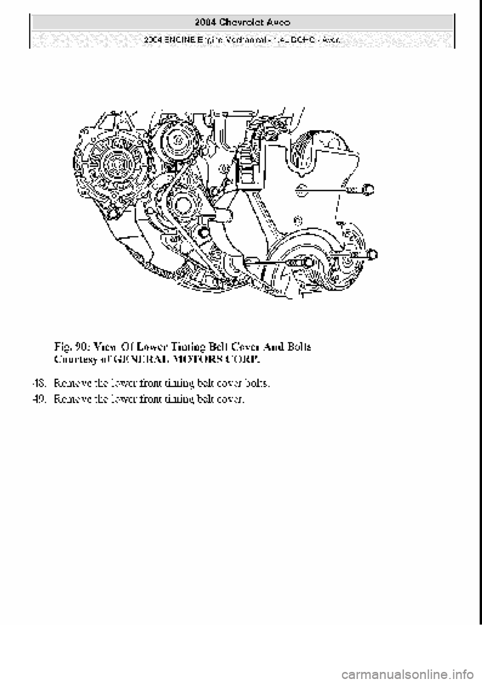 CHEVROLET AVEO 2002 Service Repair Manual CHEVROLET AVEO 2002 Service Repair Manual