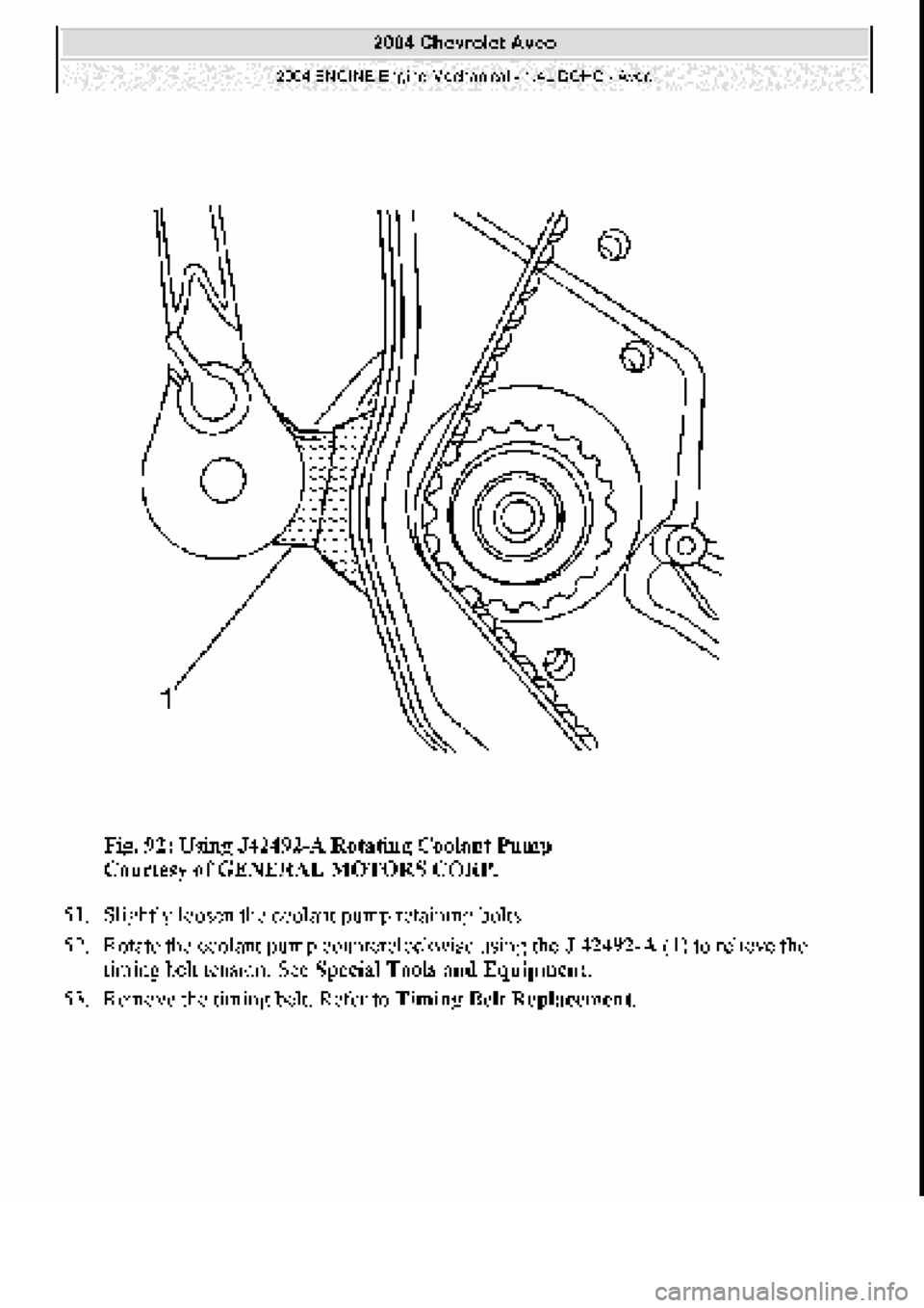 CHEVROLET AVEO 2002 Service Repair Manual CHEVROLET AVEO 2002 Service Repair Manual