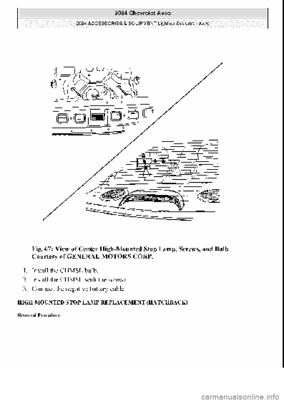 CHEVROLET AVEO 2002 Service Repair Manual CHEVROLET AVEO 2002 Service Repair Manual