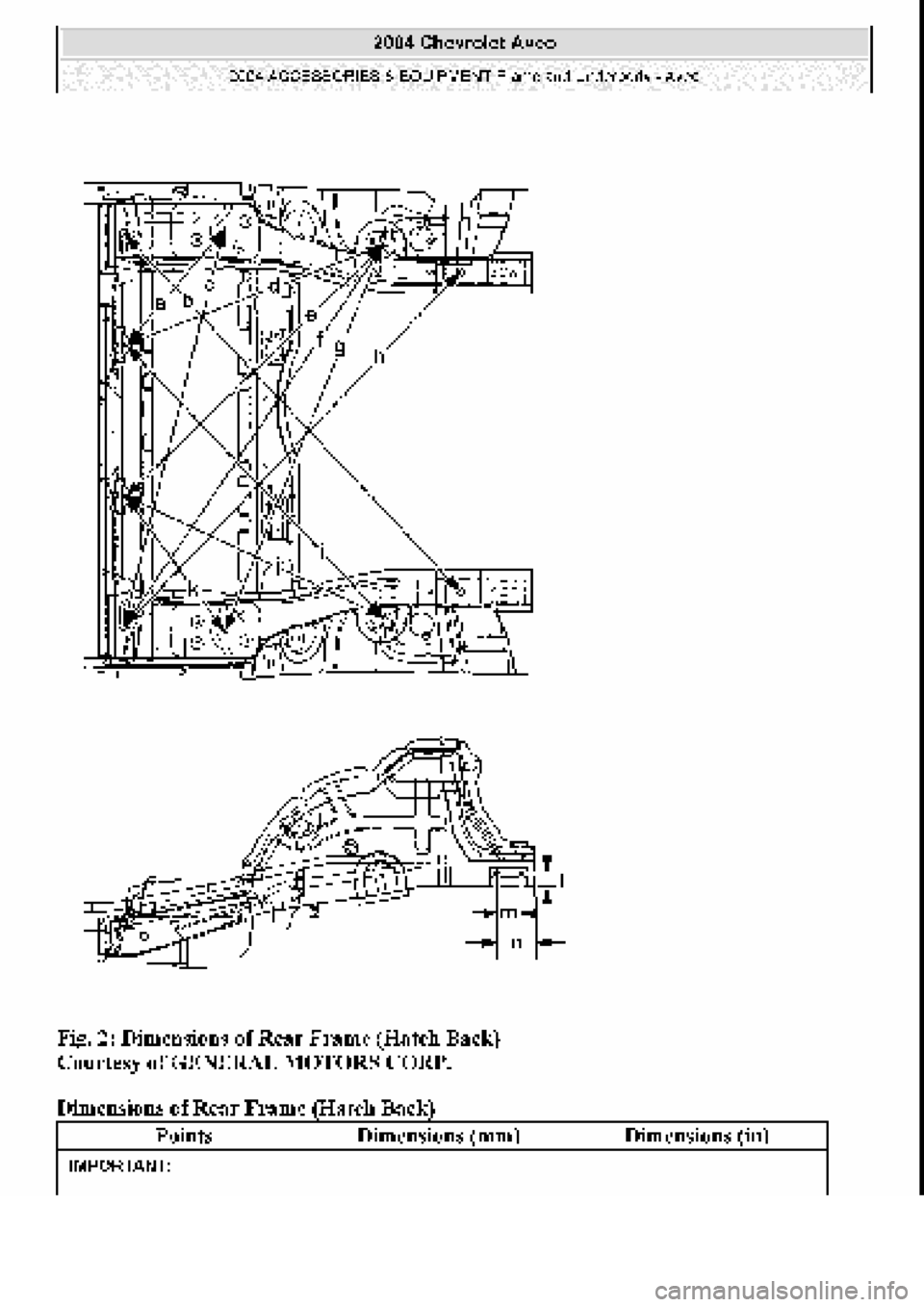 CHEVROLET AVEO 2002 Service Repair Manual CHEVROLET AVEO 2002 Service Repair Manual