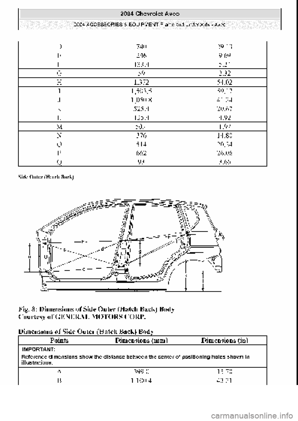 CHEVROLET AVEO 2002 Service Repair Manual CHEVROLET AVEO 2002 Service Repair Manual