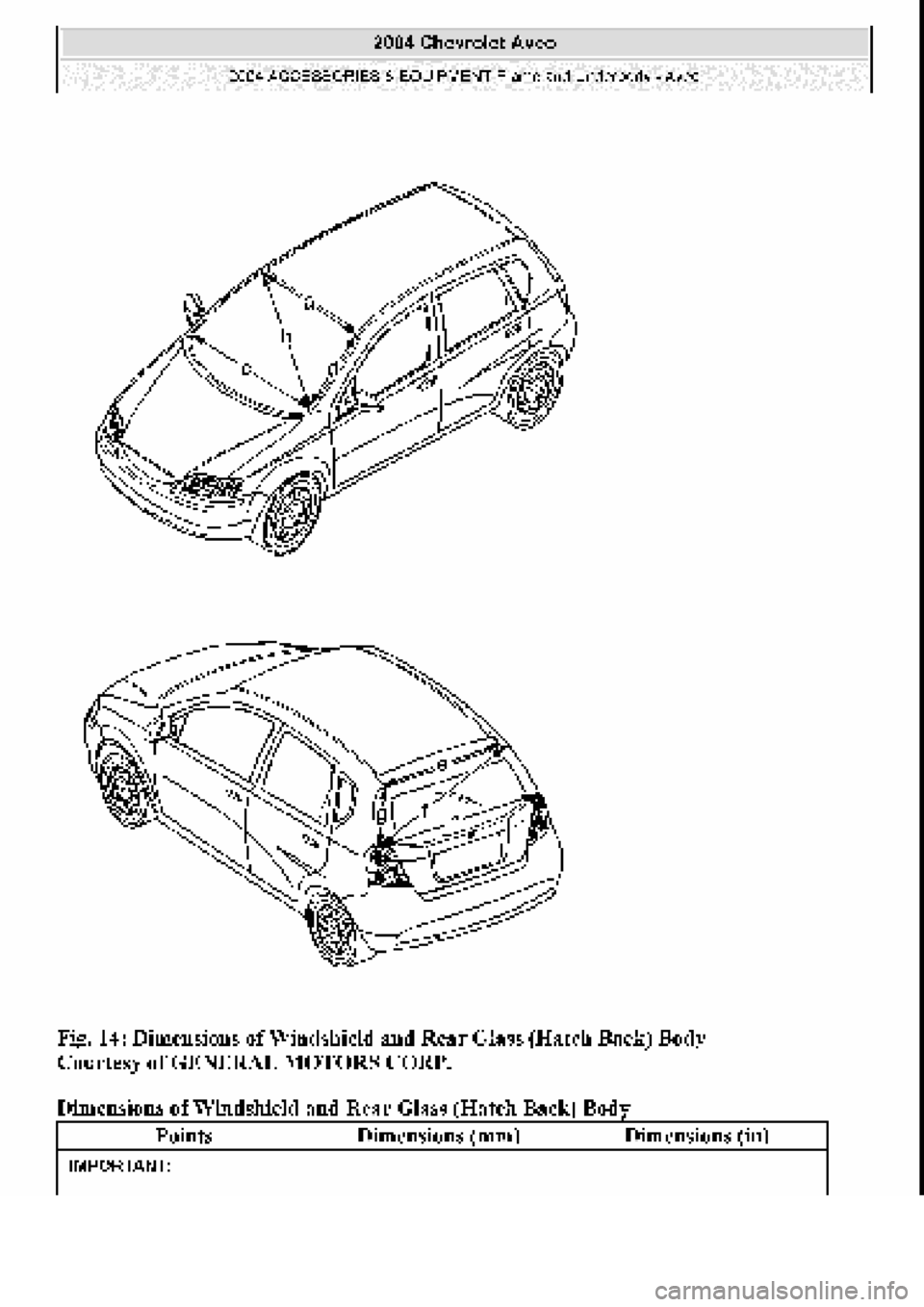 CHEVROLET AVEO 2002 Service Repair Manual CHEVROLET AVEO 2002 Service Repair Manual