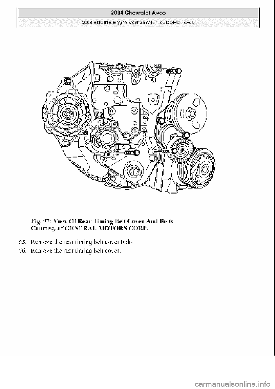 CHEVROLET AVEO 2002 Service Repair Manual CHEVROLET AVEO 2002 Service Repair Manual