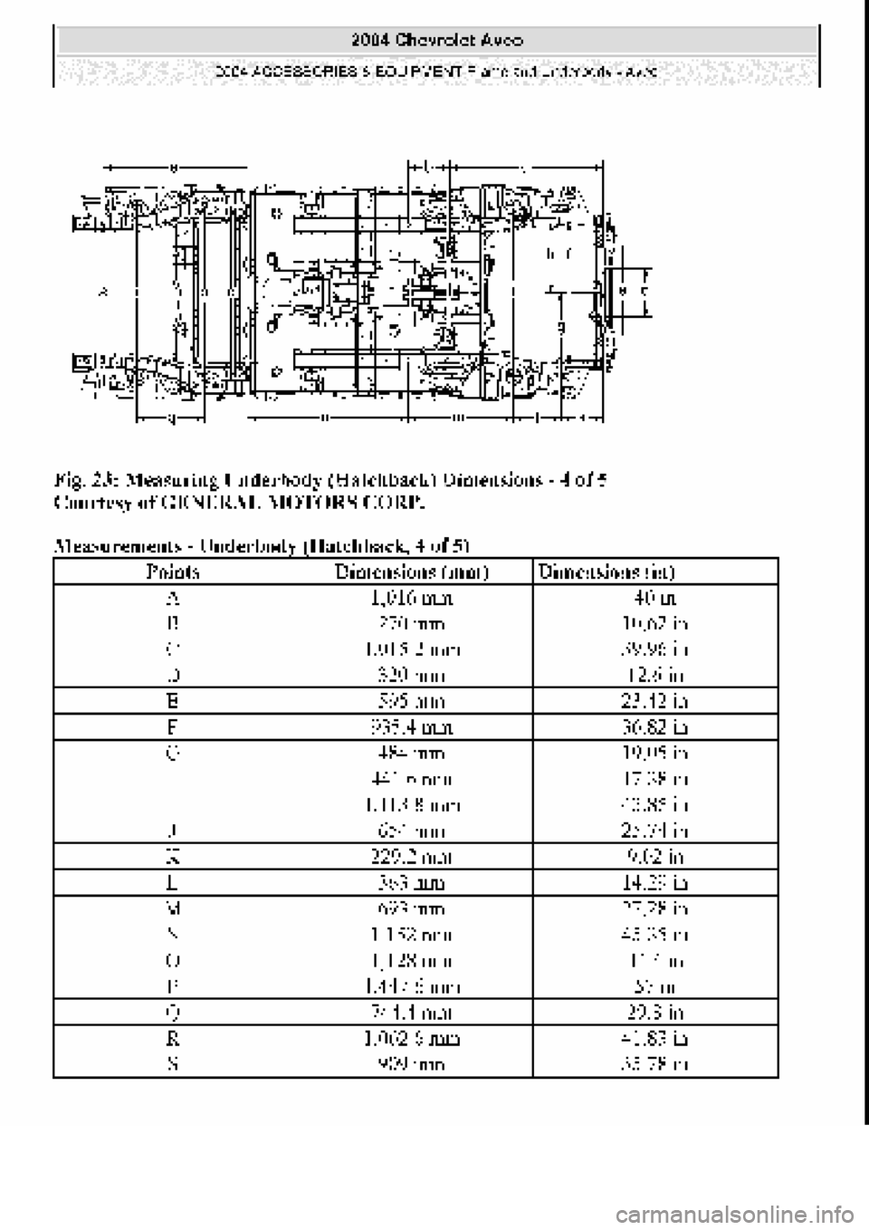 CHEVROLET AVEO 2002 Service Repair Manual CHEVROLET AVEO 2002 Service Repair Manual
