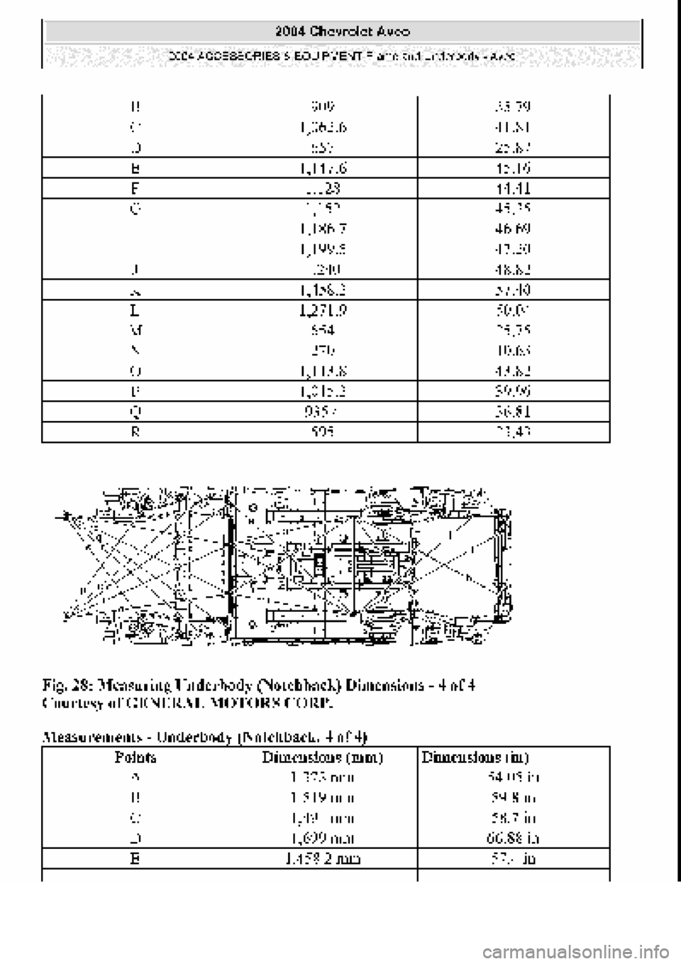 CHEVROLET AVEO 2002 Service Repair Manual CHEVROLET AVEO 2002 Service Repair Manual